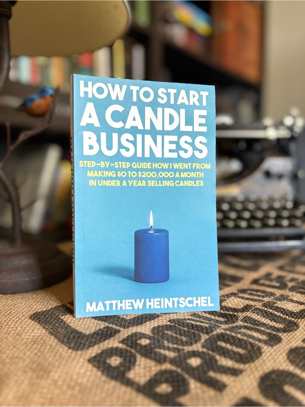 “How to Start a Candle Business” book